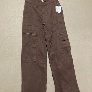 Arizona Jean Company Brown Cargo Jeans